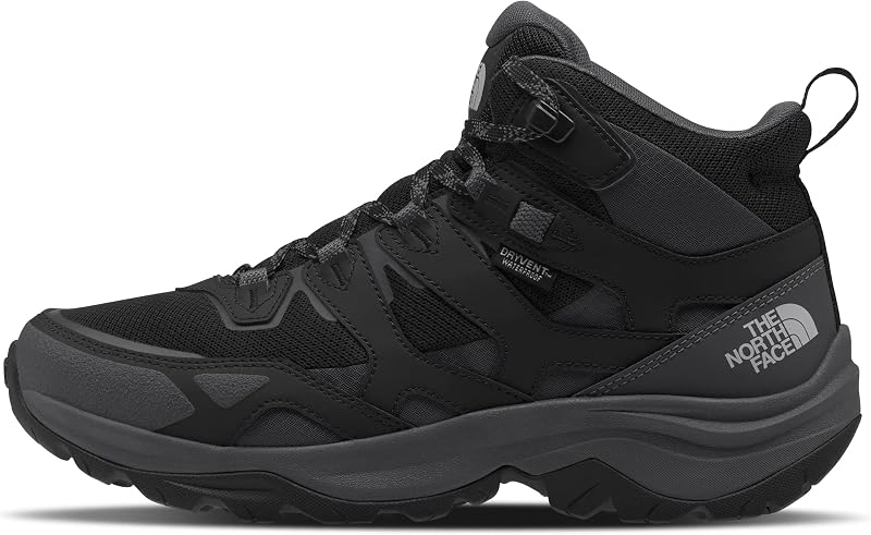 THE NORTH FACE Men's Hedgehog 3 Mid Waterproof Hiking Boot | Ripstop Leather Upper, Rubber Outsole